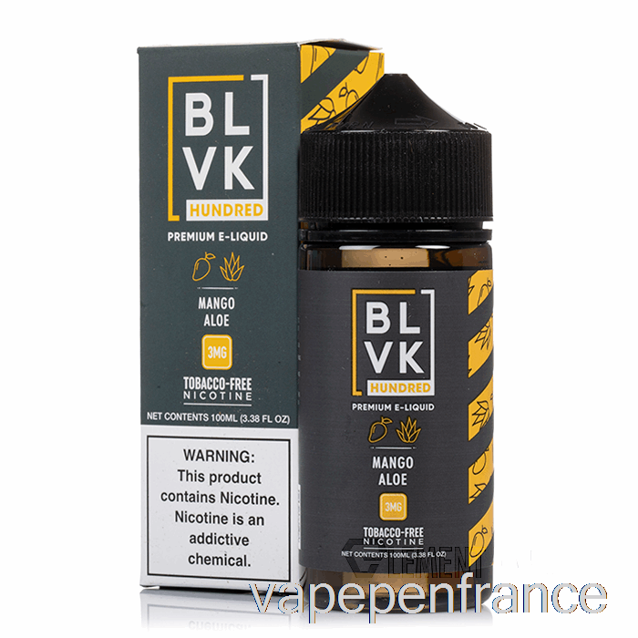 Mangue Aloe - Blvk - 100 Ml 3 Mg Stylo Vape